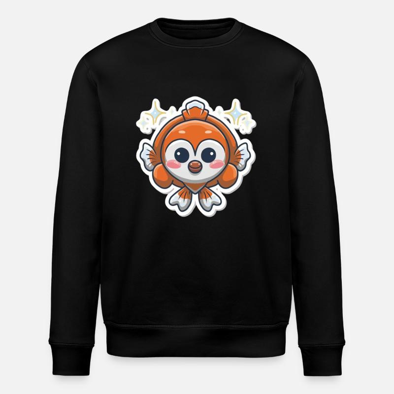 Clownfisch-Liebhaber - Stanley/Stella Unisex Bio-Sweatshirt ROLLER - Schwarz