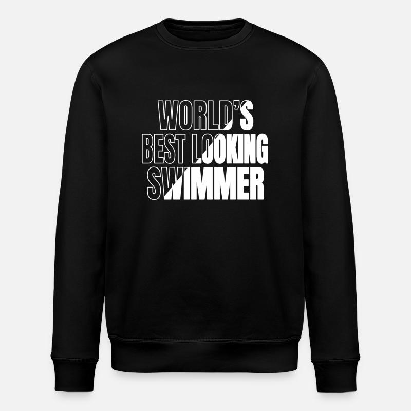 anniversaire maillot de bain fun vélo mer plage - Sweat bio ROLLER Stanley/Stella Unisexe - noir