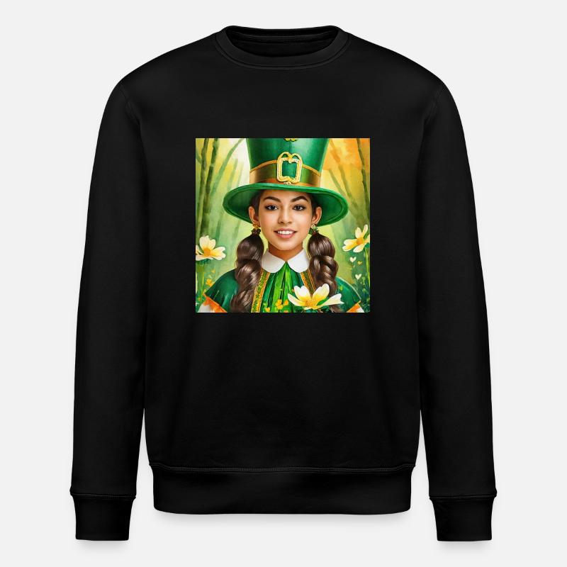 la saint patrick - Sweat bio ROLLER Stanley/Stella Unisexe - noir
