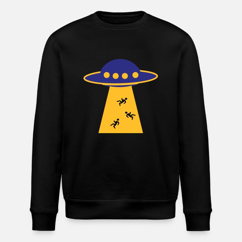 Ufo - Stanley/Stella Unisex Bio-Sweatshirt ROLLER - Schwarz
