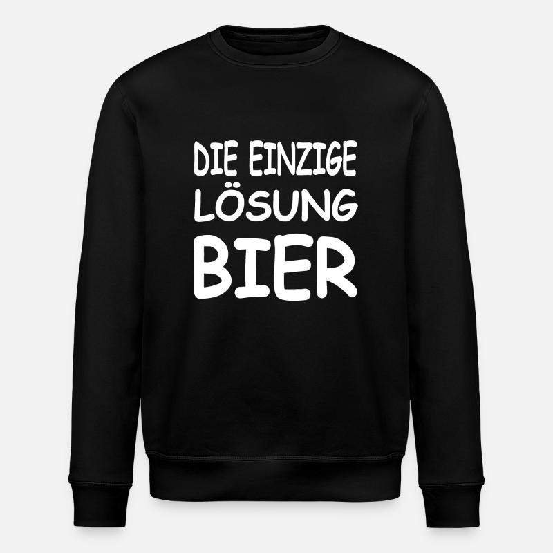 Bier - Stanley/Stella Unisex Bio-Sweatshirt ROLLER - Schwarz