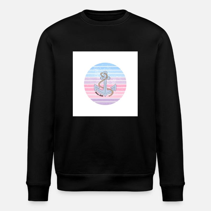 Anker - Stanley/Stella Unisex Bio-Sweatshirt ROLLER - Schwarz