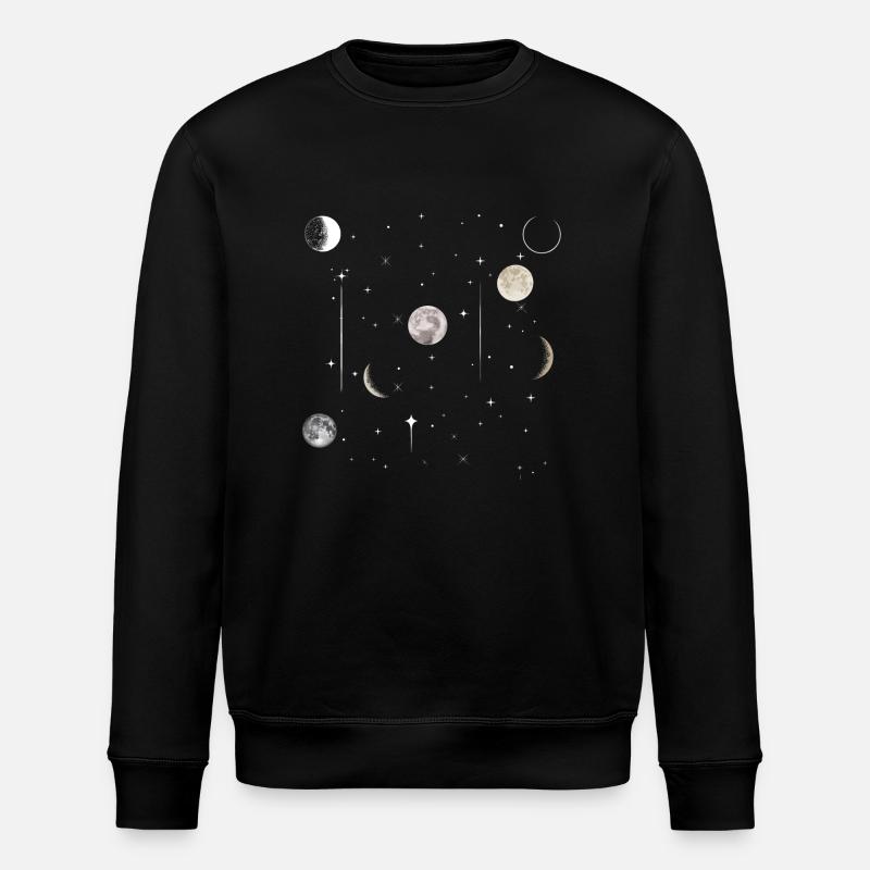 lune astrologie Céleste - Sweat bio ROLLER Stanley/Stella Unisexe - noir