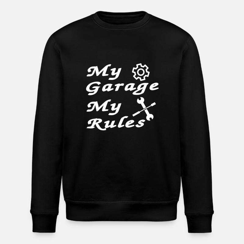 Garage - Sweat bio ROLLER Stanley/Stella Unisexe - noir