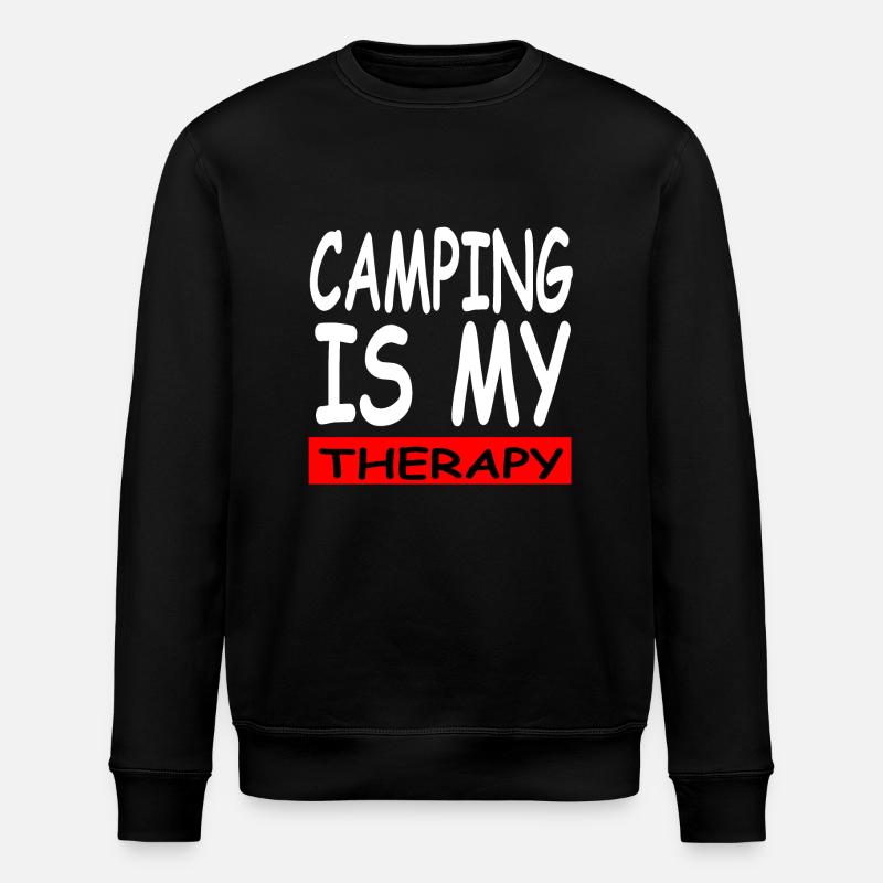 Camping - Stanley/Stella Unisex Bio-Sweatshirt ROLLER - Schwarz