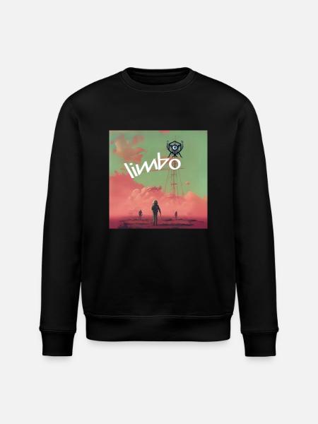 Limbo Cherry Boom - Stanley/Stella ROLLER Unisex Organic Sweatshirt - black