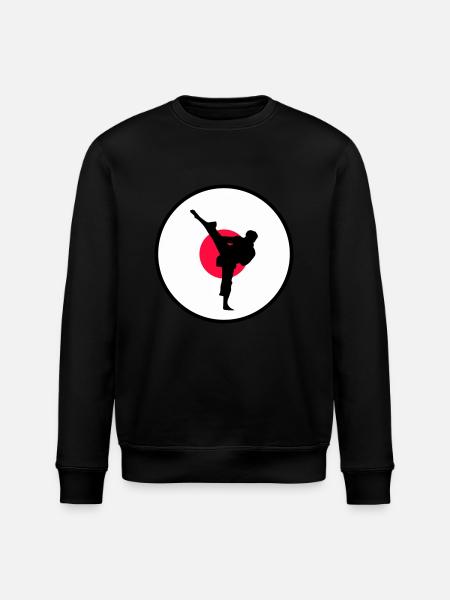 Karate Japan - Stanley/Stella ROLLER Unisex Organic Sweatshirt - black