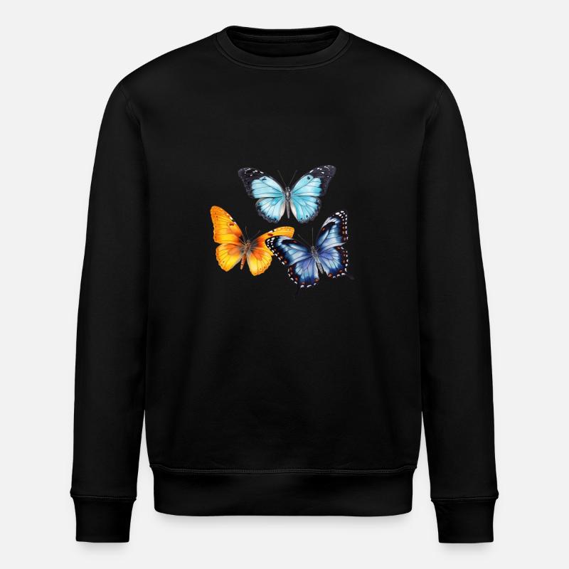 Ressort flottant - Sweat bio ROLLER Stanley/Stella Unisexe - noir
