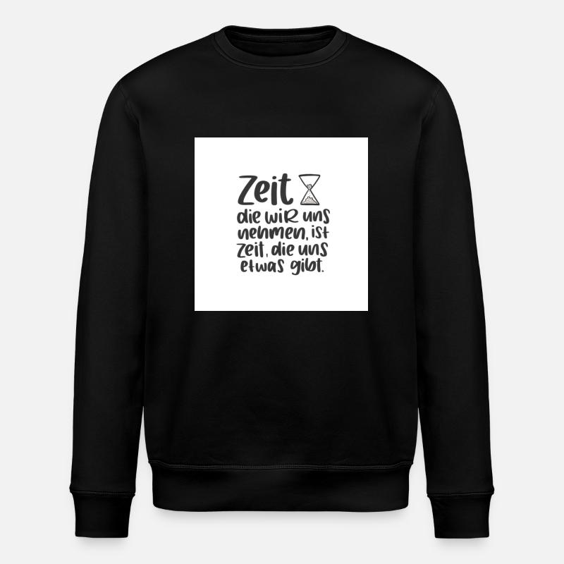 Sprüche und Zitate - Stanley/Stella Unisex Bio-Sweatshirt ROLLER - Schwarz