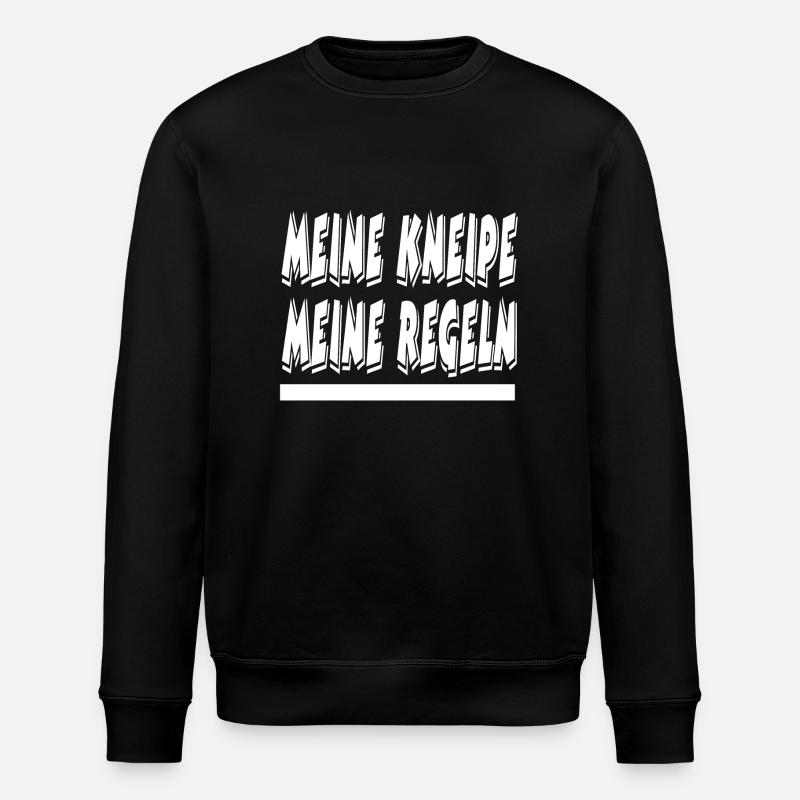 Kneipe - Stanley/Stella Unisex Bio-Sweatshirt ROLLER - Schwarz