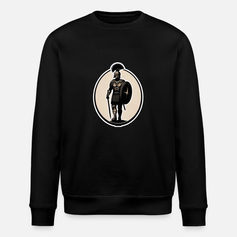 Römischer Centurio-Offizier - Stanley/Stella Unisex Bio-Sweatshirt ROLLER - Schwarz