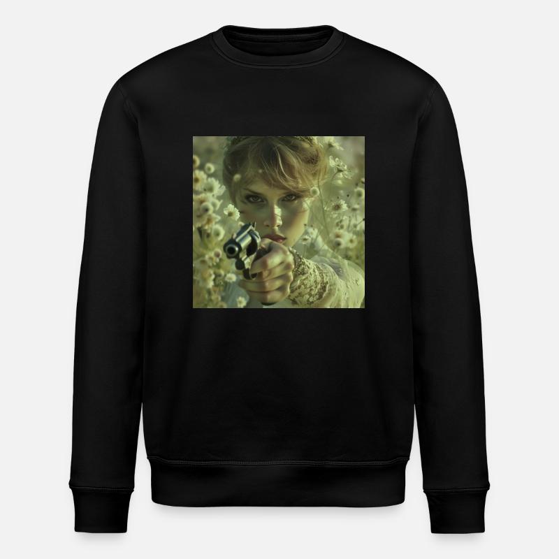 Belle mort - Sweat bio ROLLER Stanley/Stella Unisexe - noir