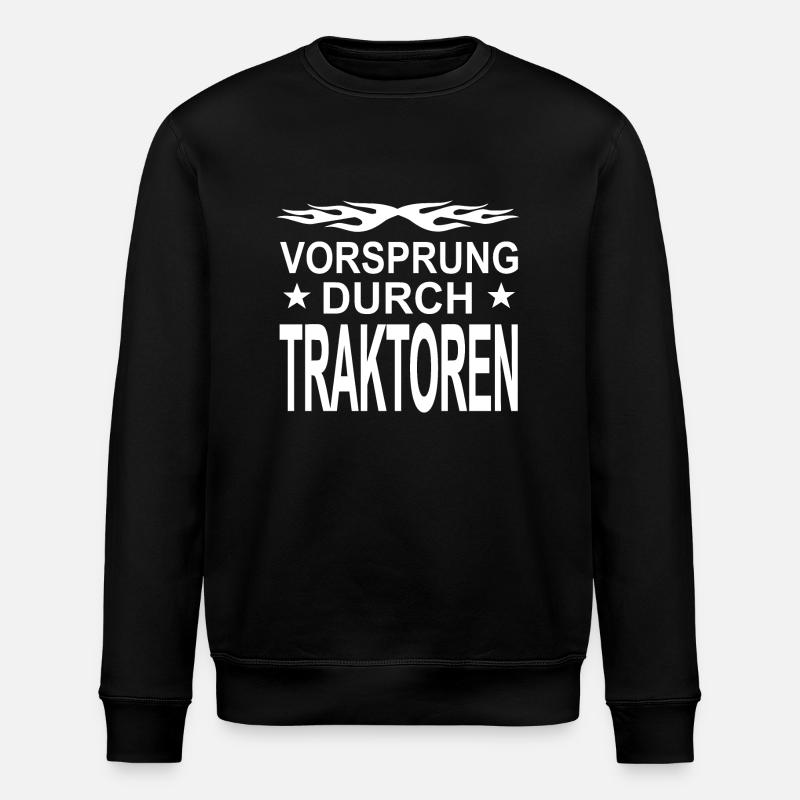 Traktor - Stanley/Stella Unisex Bio-Sweatshirt ROLLER - Schwarz