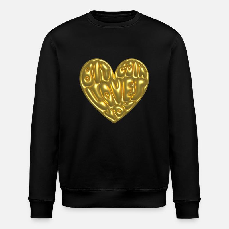 Bitcoin vous aime - Sweat bio ROLLER Stanley/Stella Unisexe - noir