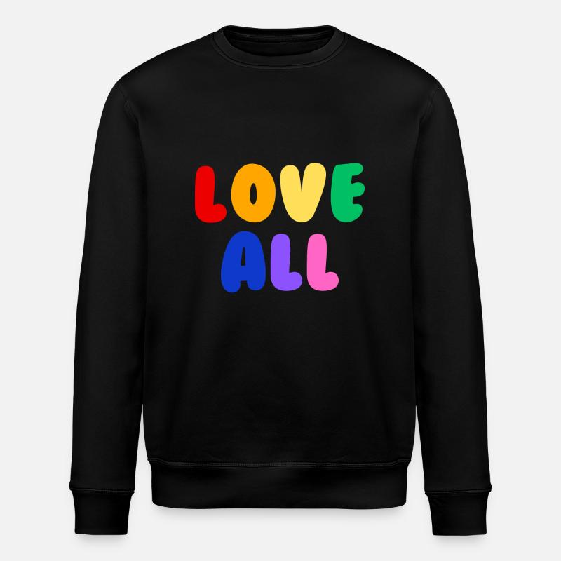 Amour à tous Pride - Sweat bio ROLLER Stanley/Stella Unisexe - noir
