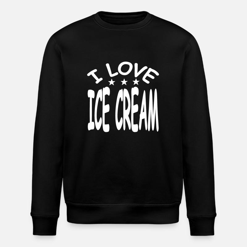 Ice - Stanley/Stella ROLLER Unisex Organic Sweatshirt - black