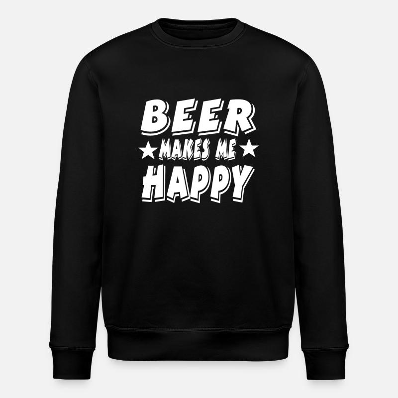 Beer - Stanley/Stella ROLLER Unisex Organic Sweatshirt - black