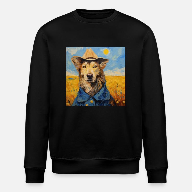 van Dogh - Stanley/Stella Unisex Bio-Sweatshirt ROLLER - Schwarz