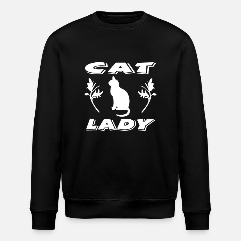 Chat - Sweat bio ROLLER Stanley/Stella Unisexe - noir