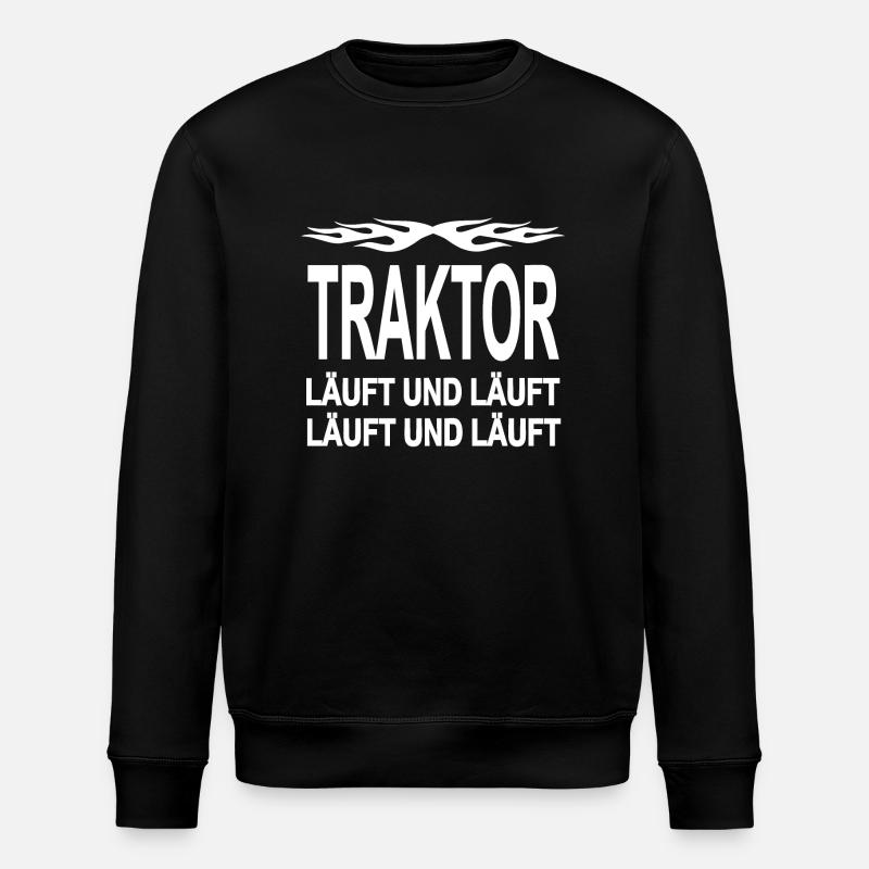 Traktor - Stanley/Stella Unisex Bio-Sweatshirt ROLLER - Schwarz