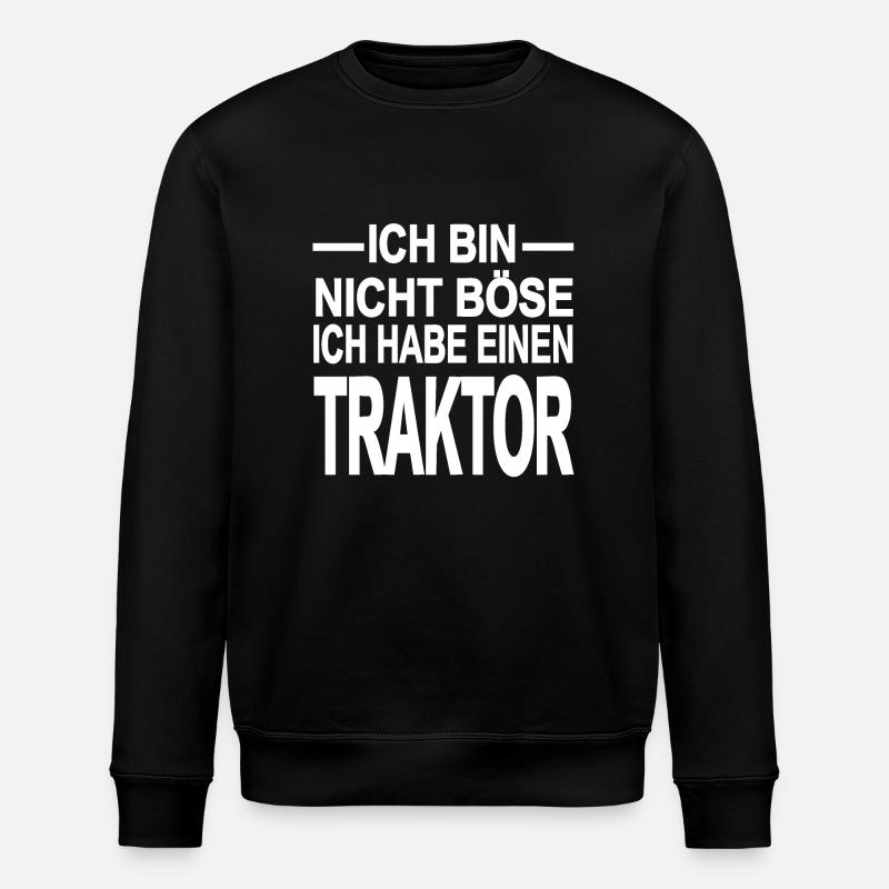 Traktor - Stanley/Stella Unisex Bio-Sweatshirt ROLLER - Schwarz