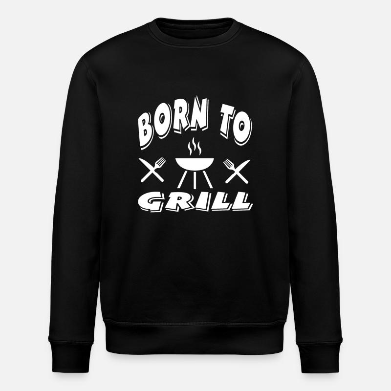 Grill - Stanley/Stella ROLLER Unisex Organic Sweatshirt - black