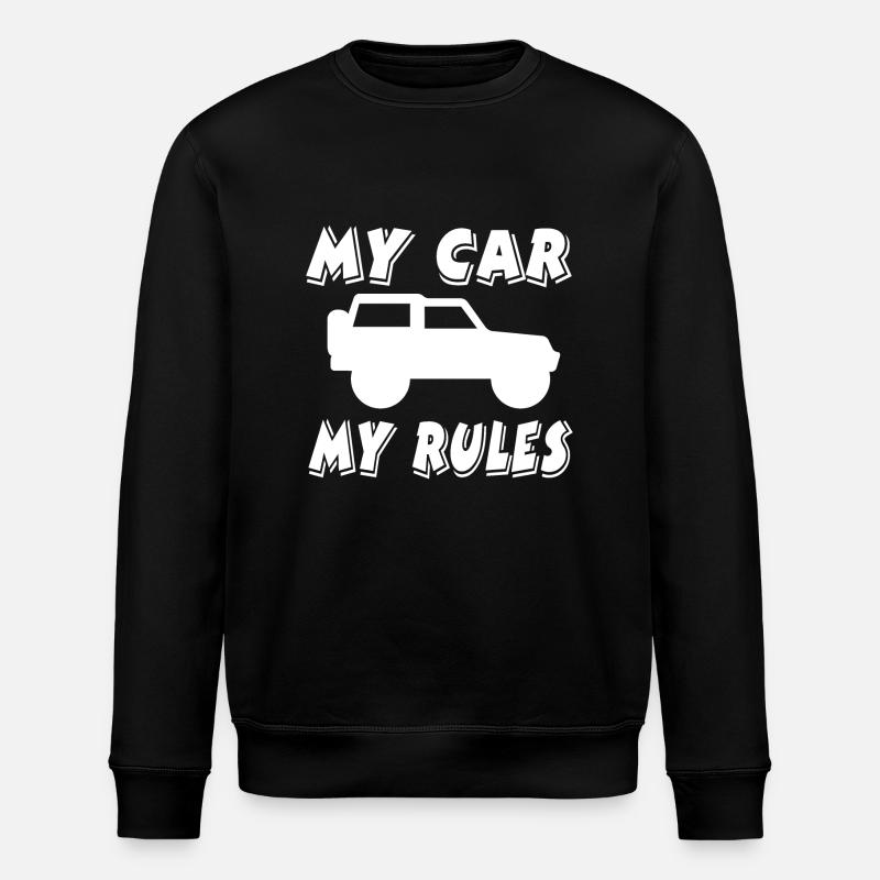 Car - Stanley/Stella ROLLER Unisex Organic Sweatshirt - black