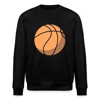 Basket-ball - Sweat bio ROLLER Stanley/Stella Unisexe - noir - Devant - Nik (191cm)