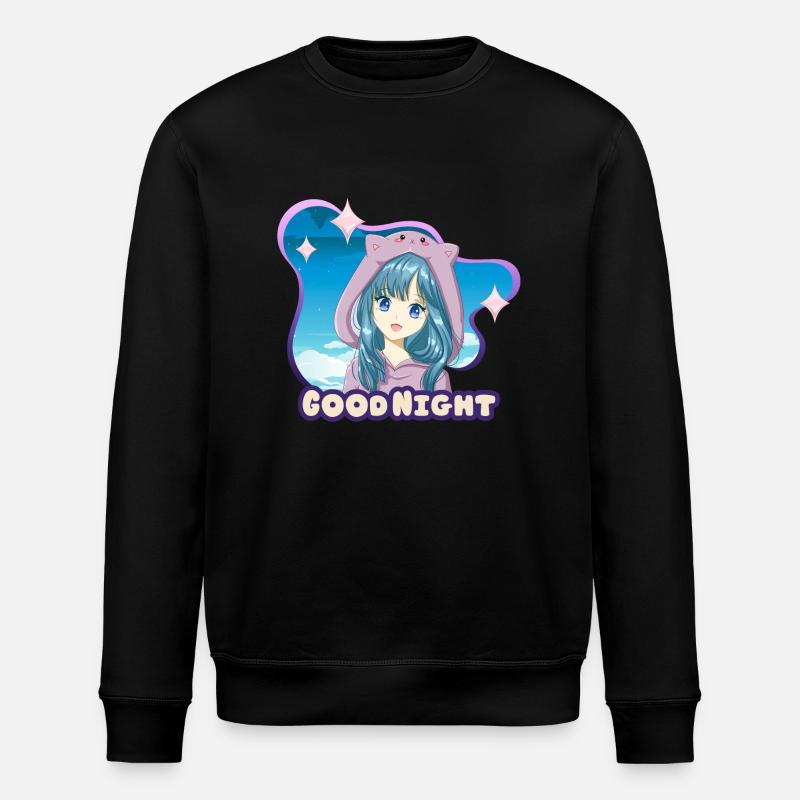Anime | Bonne nuit - Sweat bio ROLLER Stanley/Stella Unisexe - noir