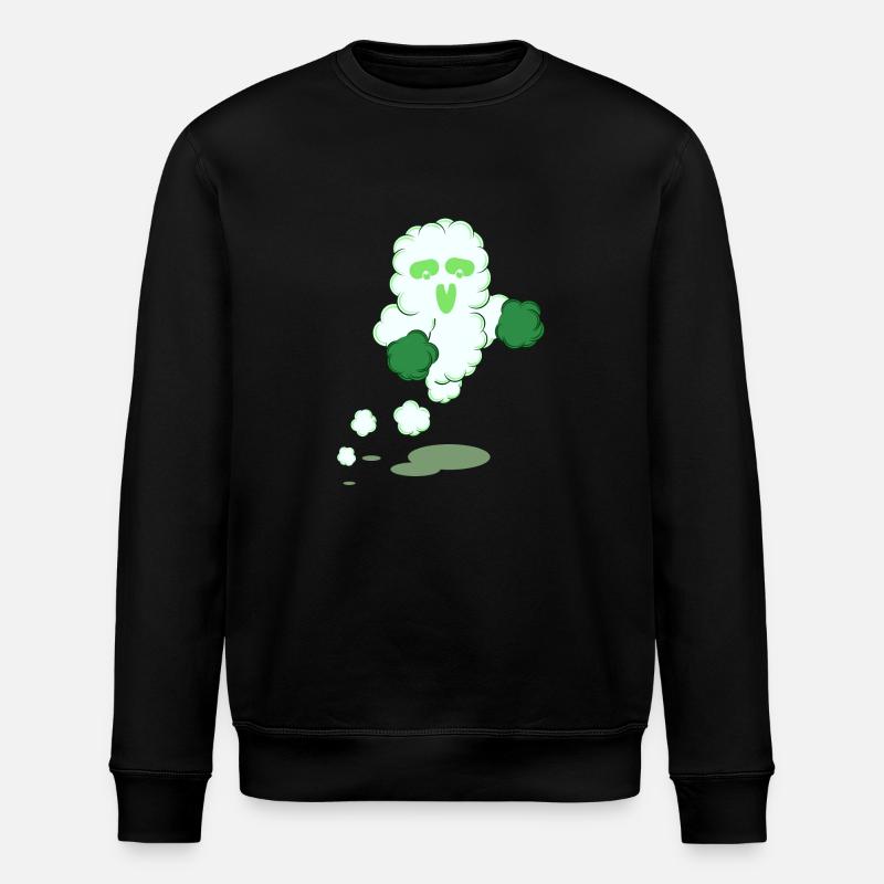 SCHWERER SCHLAF - Stanley/Stella Unisex Bio-Sweatshirt ROLLER - Schwarz