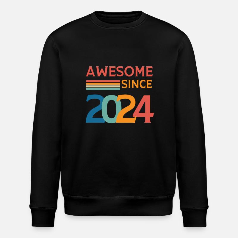 Awesome since 2024 - Sweat bio ROLLER Stanley/Stella Unisexe - noir