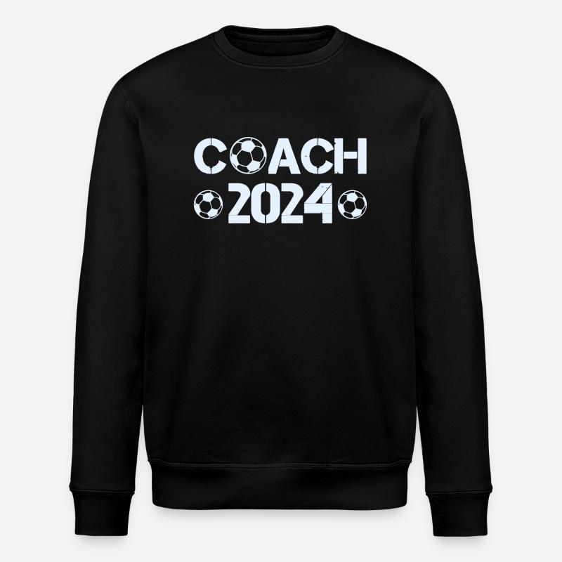 soccer coach 2024 - Stanley/Stella Unisex Bio-Sweatshirt ROLLER - Schwarz