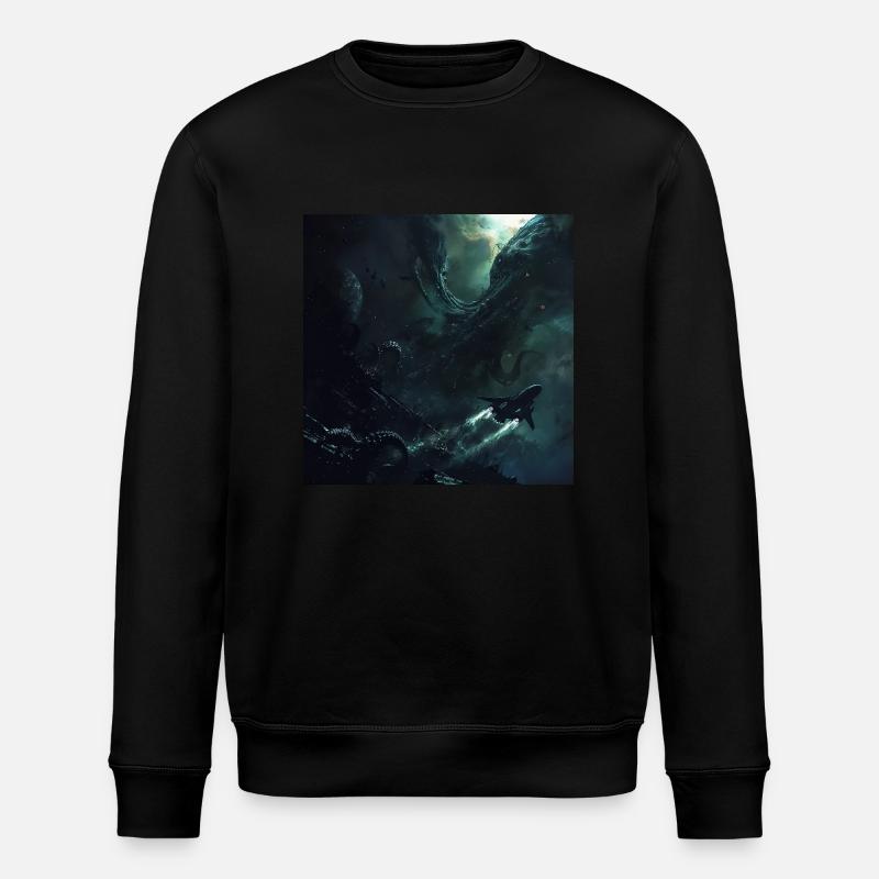 Espace sombre - Sweat bio ROLLER Stanley/Stella Unisexe - noir