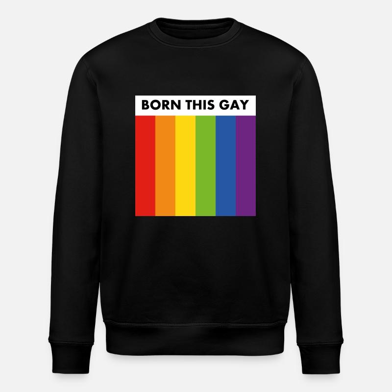 Né ce gay - Sweat bio ROLLER Stanley/Stella Unisexe - noir