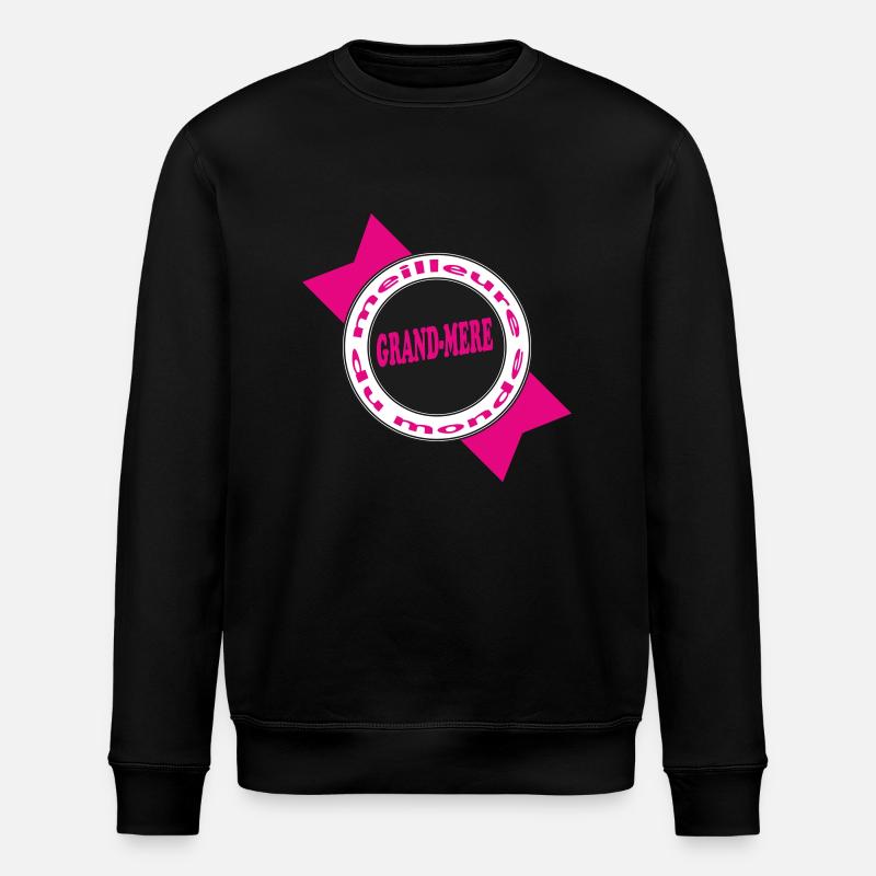 Beste Großmutter - Stanley/Stella Unisex Bio-Sweatshirt ROLLER - Schwarz