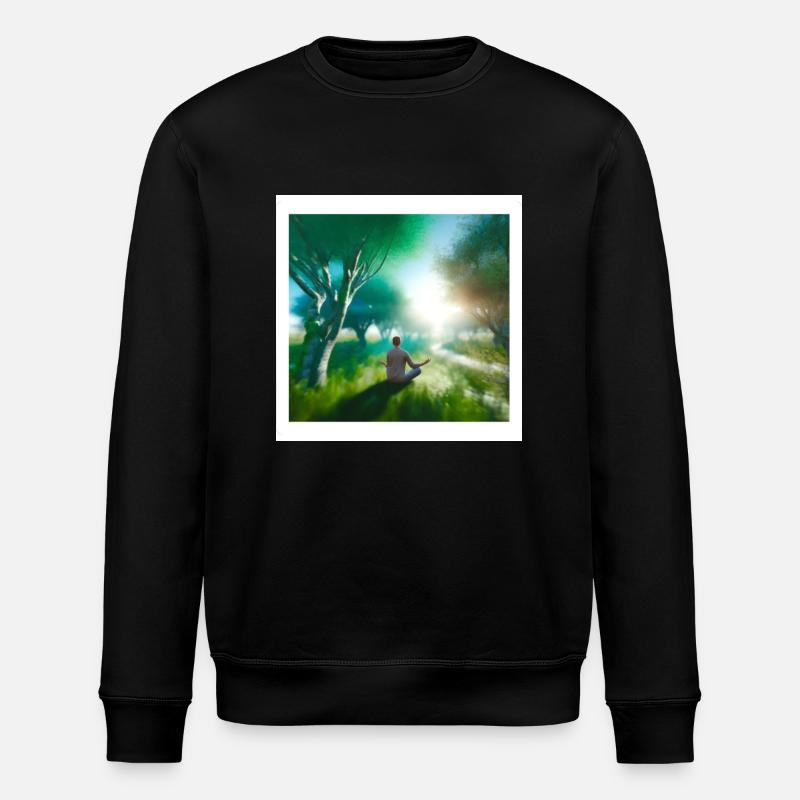 Selbstliebe - Stanley/Stella Unisex Bio-Sweatshirt ROLLER - Schwarz
