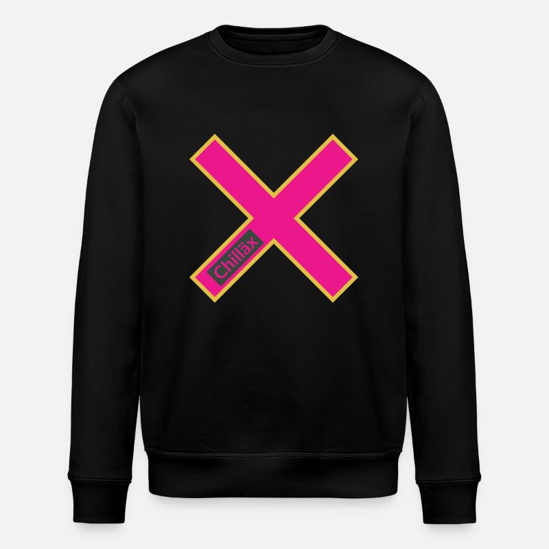 Chillax - Stanley/Stella Unisex Bio-Sweatshirt ROLLER - Schwarz