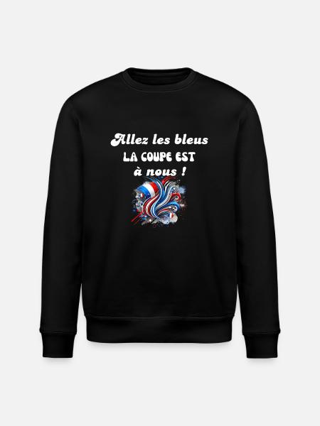 The cup is ours! - Stanley/Stella ROLLER Unisex Organic Sweatshirt - black