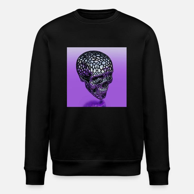 CRANE POURPRE - Sweat bio ROLLER Stanley/Stella Unisexe - noir