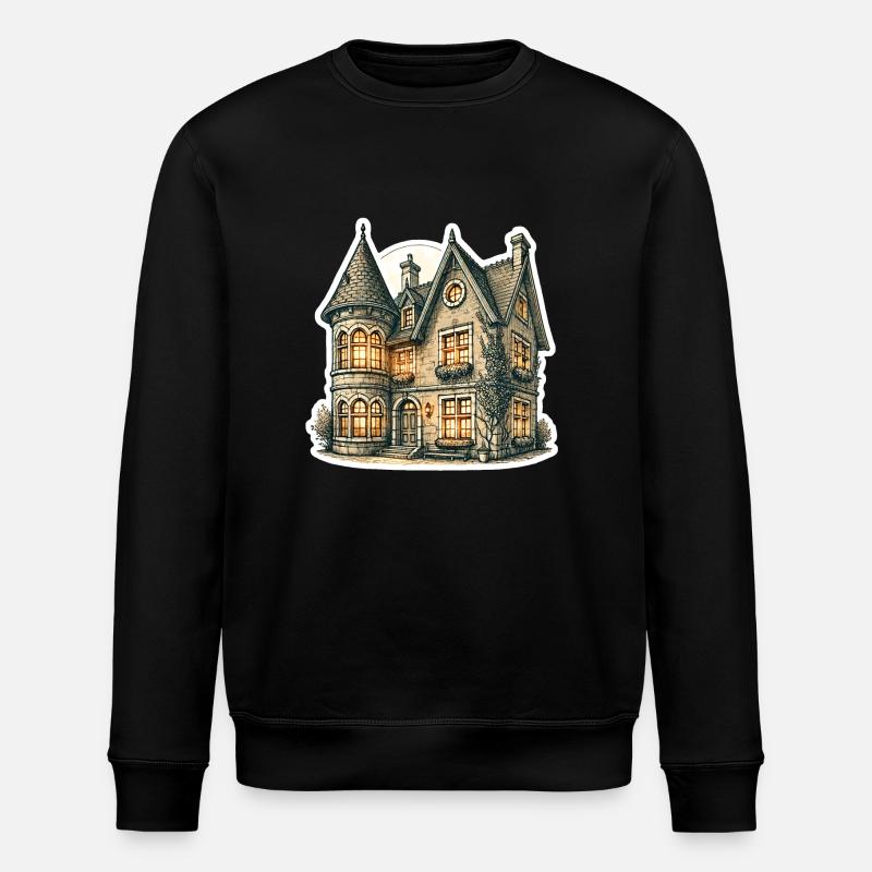 Maison romantique - Sweat bio ROLLER Stanley/Stella Unisexe - noir