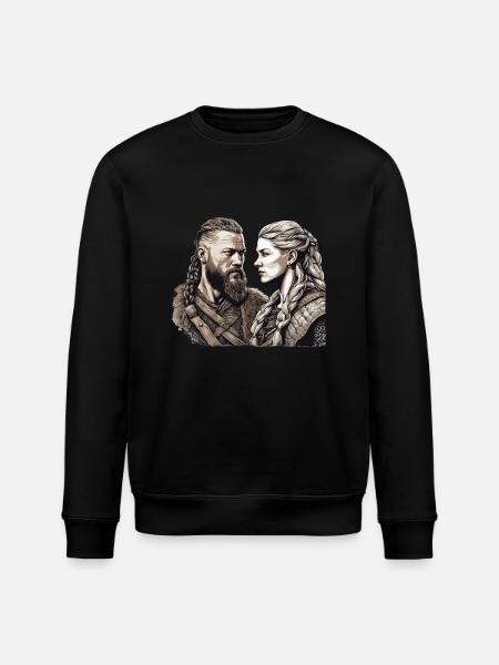 Viking - Stanley/Stella Unisex Bio-Sweatshirt ROLLER - Schwarz