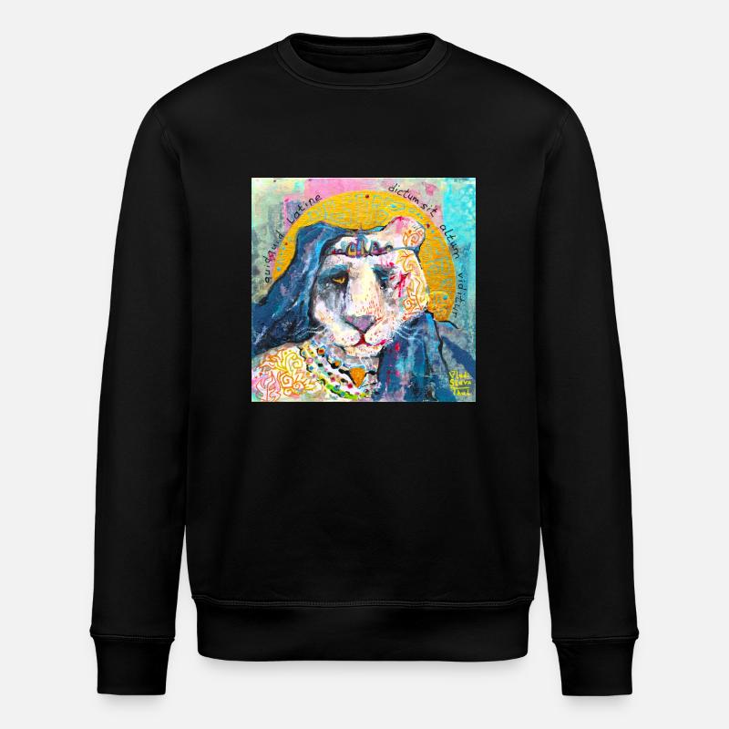Imperator Lion - Stanley/Stella ROLLER Unisex Organic Sweatshirt - black