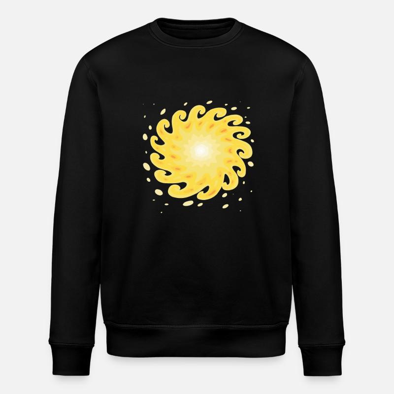 Soleil au zénith - Sweat bio ROLLER Stanley/Stella Unisexe - noir
