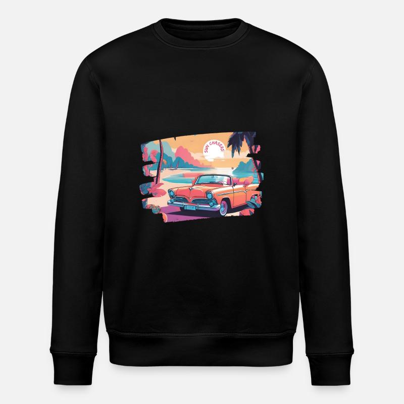 Sun Chasers - Stanley/Stella Unisex Bio-Sweatshirt ROLLER - Schwarz