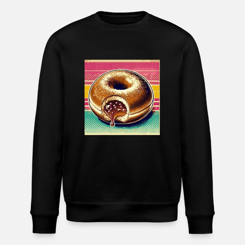 Berliners 1980s - Stanley/Stella ROLLER Unisex Organic Sweatshirt - black