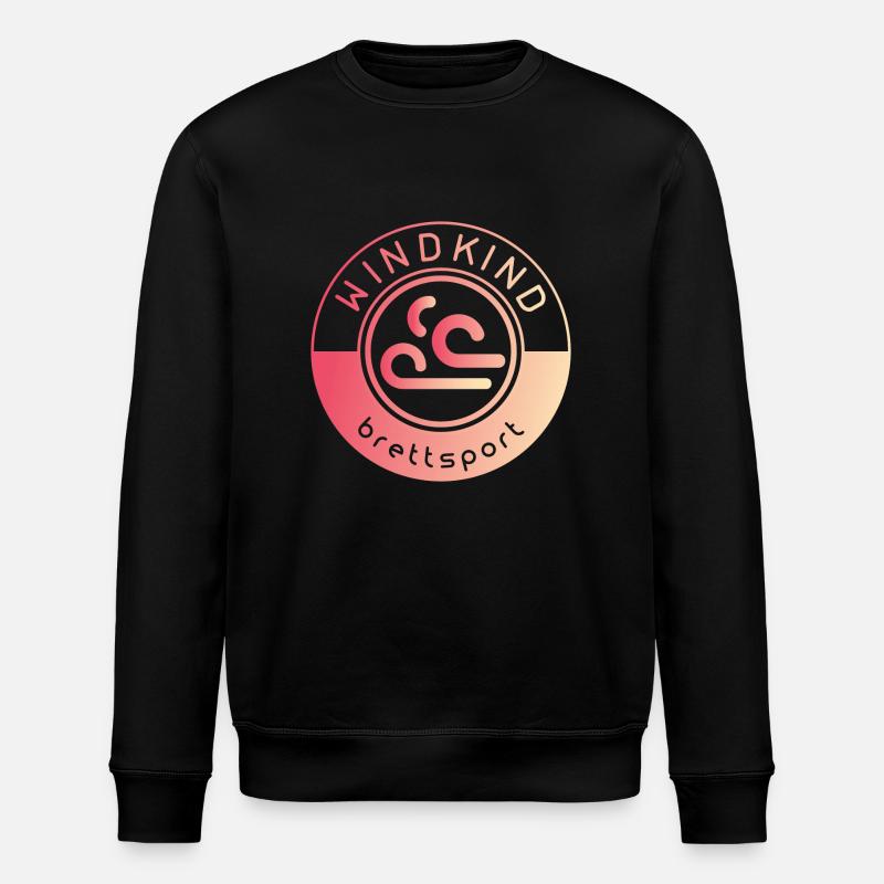 Surfen - Stanley/Stella Unisex Bio-Sweatshirt ROLLER - Schwarz