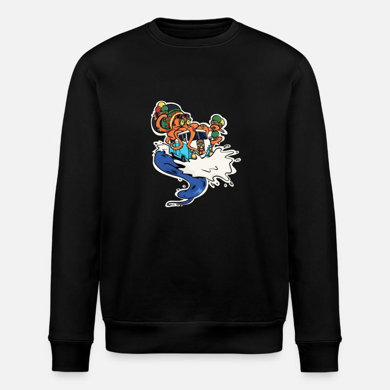 Tropical Vibes - Sweat bio ROLLER Stanley/Stella Unisexe - noir