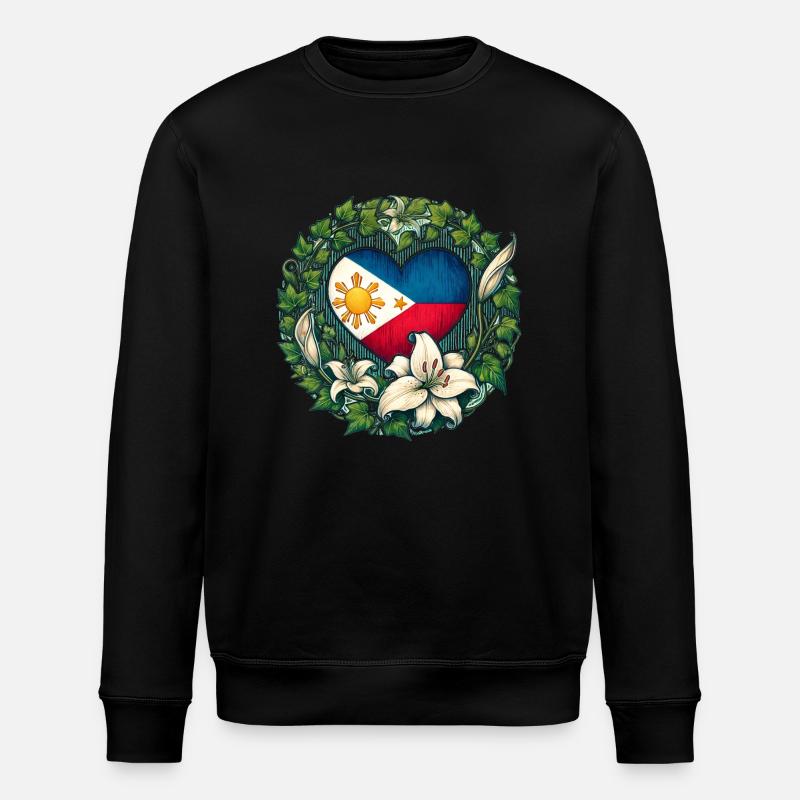 Philippines - Stanley/Stella ROLLER Unisex Organic Sweatshirt - black