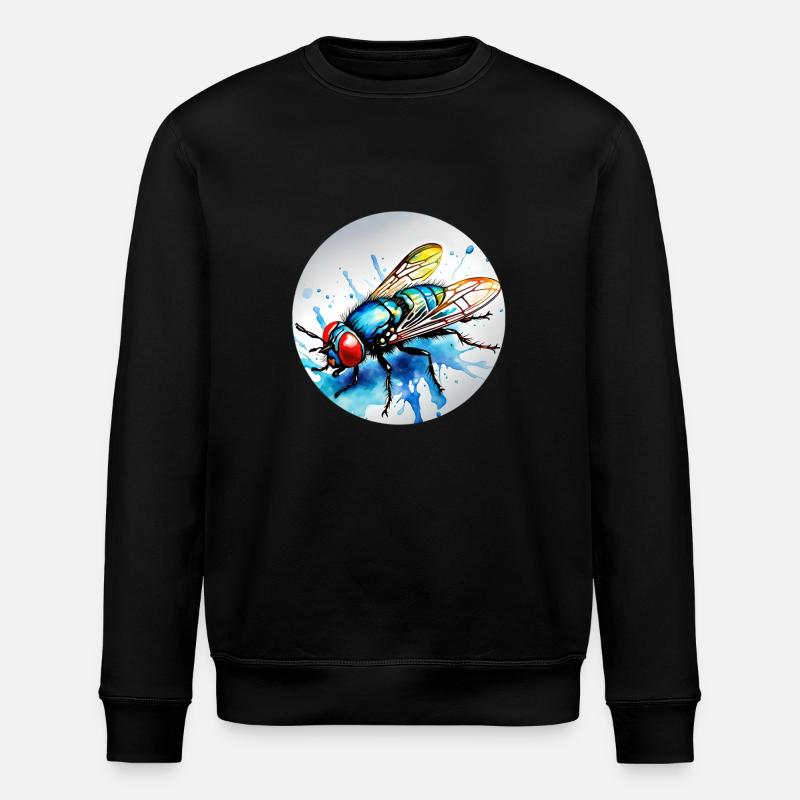 Fliege rund - Stanley/Stella Unisex Bio-Sweatshirt ROLLER - Schwarz