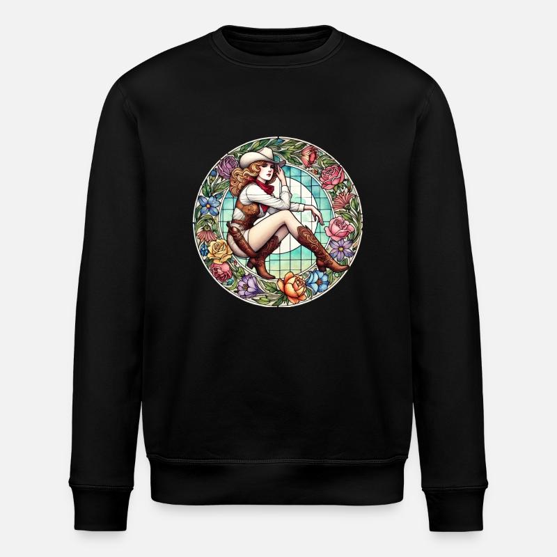 Pin-up Southern Belle - Sweat bio ROLLER Stanley/Stella Unisexe - noir